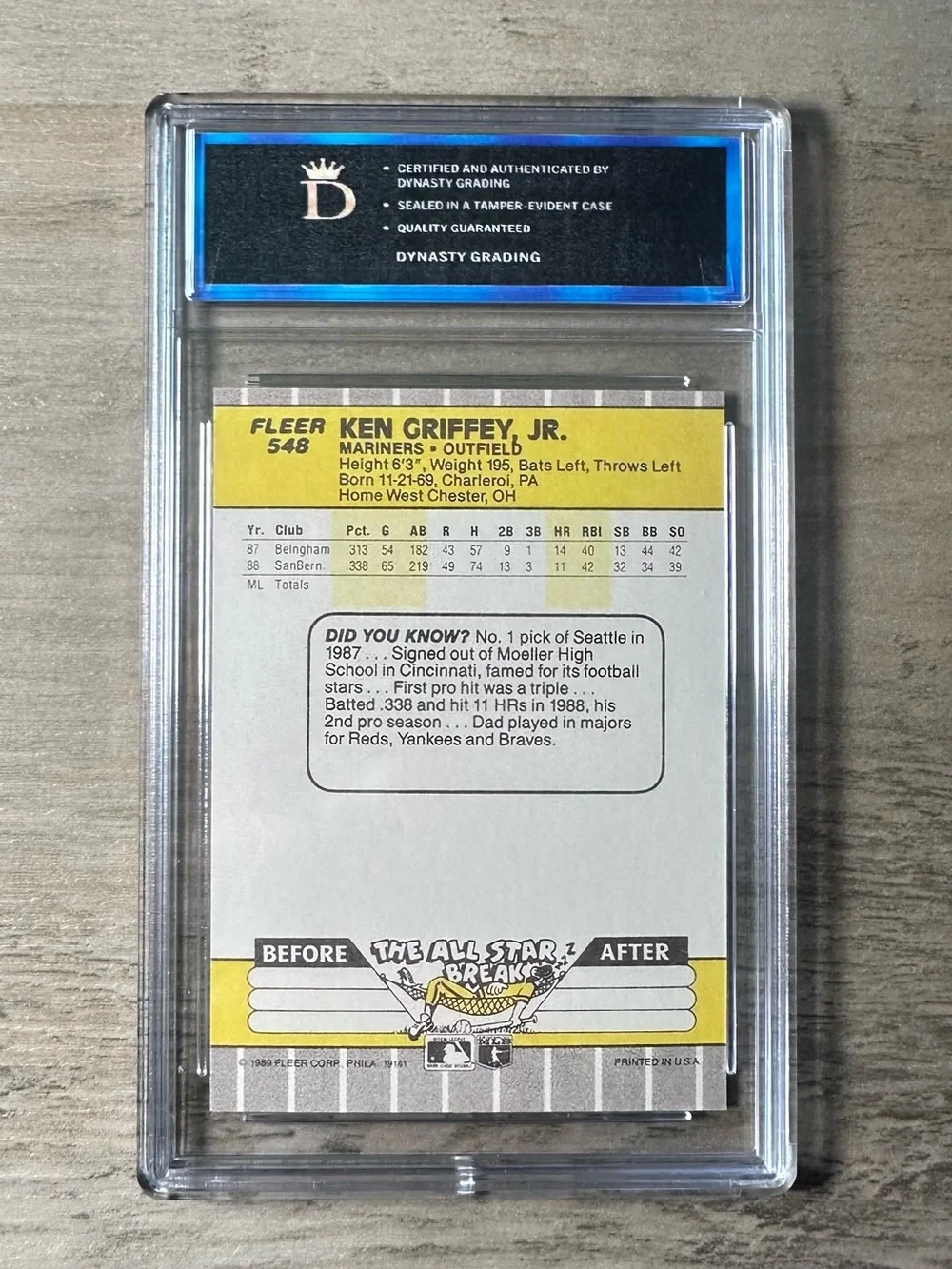 fleer ken griffey